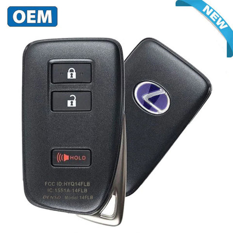 2021-2022 Lexus NX300-NX300H / 3-Button Smart Key / PN: 89904-78G50 / HYQ14FLB (OEM) 2021-2022 Lexus NX300-NX300H / 3-Button Smart Key / PN: 89904-78G50 / HYQ14FLB (OEM)