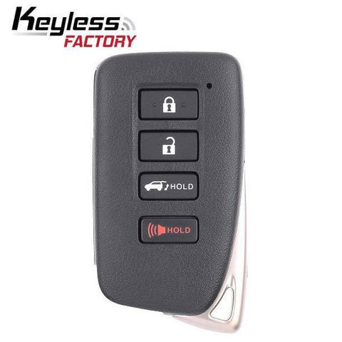 2015-2020 Lexus NX300h NX200T LX570 / 4-Button Smart Key / PN: 89904-78670 / HYQ14FBA / Board 2020 (AFTERMARKET) 2015-2020 Lexus NX300h NX200T LX570 / 4-Button Smart Key / PN: 89904-78670 / HYQ14FBA / Board 2020 (AFTERMARKET)