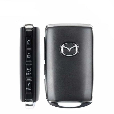 2020-2021 Mazda CX-5 CX-9 / 4-Button Smart Key / PN: DJG2-67-5RY / WAZSKE13D03 (OEM) 2020-2021 Mazda CX-5 CX-9 / 4-Button Smart Key / PN: DJG2-67-5RY / WAZSKE13D03 (OEM)