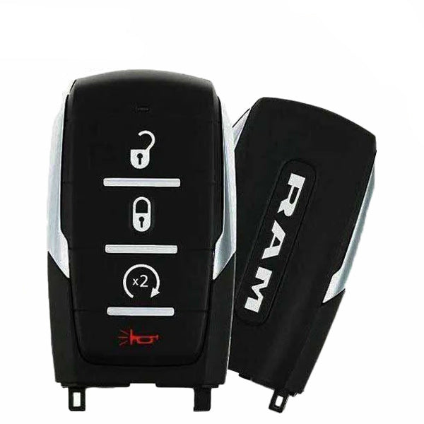 2025 Ram 1500 Pickup / 4-Button Smart Key / PN: 68523812AA / OHT-4882056 (OEM Refurb)