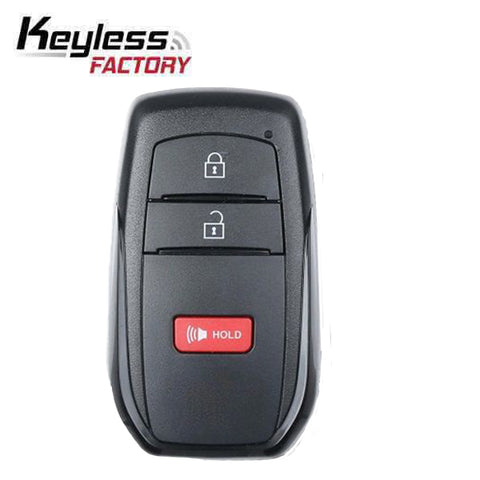 2022 Toyota Corolla Cross / 3-Button Smart Key / PN: 8990H-0A010 / HYQ14FBW (AFTERMARKET) 2022 Toyota Corolla Cross / 3-Button Smart Key / PN: 8990H-0A010 / HYQ14FBW (AFTERMARKET)