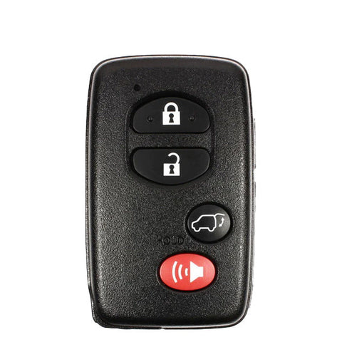 2010-2017 Toyota Venza / 4-Button Smart Key / PN: 89904-0T060 / HYQ14ACX (OEM Recase) 2010-2017 Toyota Venza / 4-Button Smart Key / PN: 89904-0T060 / HYQ14ACX (OEM Recase)