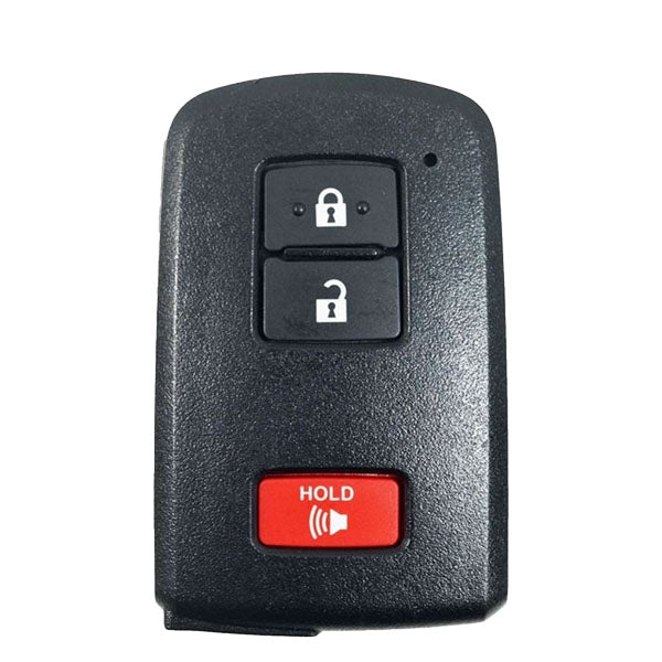 2012-2019 Prius Tacoma Land Cruiser / 3-Button Smart Key / PN: 89904-0E091 / HYQ14FBA (AG Board 2110 PCB) (OEM Recase)