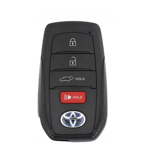 2021-2023 Toyota Venza / 4-Button Smart Key / PN: 8990H-48050 / HYQ14FBX (Blue Hybrid Logo) (OEM Recase) 2021-2023 Toyota Venza / 4-Button Smart Key / PN: 8990H-48050 / HYQ14FBX (Blue Hybrid Logo) (OEM Recase)