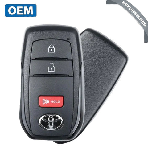 2022-2025 Toyota Corolla Cross / 3-Button Smart Key / 8990H-0A010 / HYQ14FBW (OEM REFURB) 2022-2025 Toyota Corolla Cross / 3-Button Smart Key / 8990H-0A010 / HYQ14FBW (OEM REFURB)