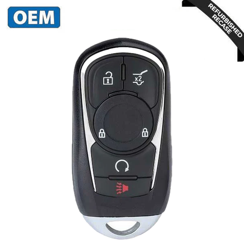 2017-2020 Buick Envision / 5-Button PEPS Smart Key / PN: 13584500 / HYQ4AA (OEM Recase) 2017-2020 Buick Envision / 5-Button PEPS Smart Key / PN: 13584500 / HYQ4AA (OEM Recase)
