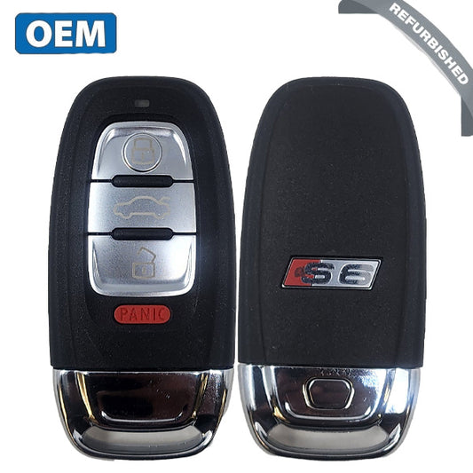 2012-2018 Audi S6 / 4-Button Smart Key / Comfort Access / PN: 4G0.959.754DM / IYZFBSB802 (OEM)