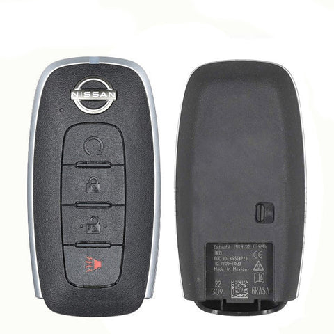2022-2024 Nissan Rogue / 4-Button Smart Key / PN: 285E3-6RA5A / KR5TXPZ3 (OEM Rufurb) 2022-2024 Nissan Rogue / 4-Button Smart Key / PN: 285E3-6RA5A / KR5TXPZ3 (OEM Rufurb)