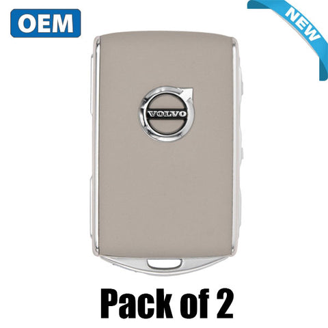 2017-2018 Volvo / 4-Button Smart Key / PN: 31652142 / YG0HUF8423 (Pack of 2) (OEM) 2017-2018 Volvo / 4-Button Smart Key / PN: 31652142 / YG0HUF8423 (Pack of 2) (OEM)
