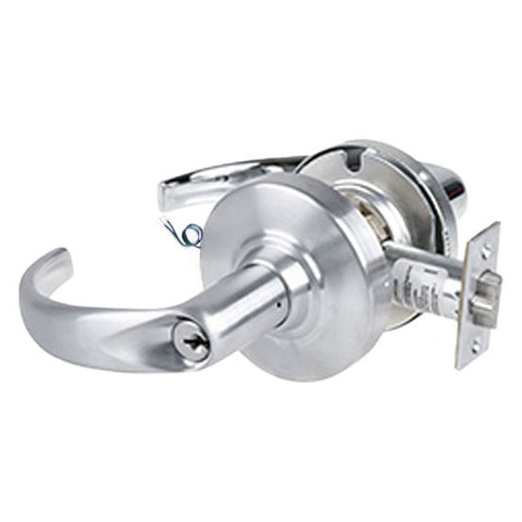 Schlage - ND80PDEL-SPA - Electrified Cylindrical Lock - Storeroom - Fail Safe - Sparta Lever - Non-Handed - Satin Chrome - Grade 1 Schlage - ND80PDEL-SPA - Electrified Cylindrical Lock - Storeroom - Fail Safe - Sparta Lever - Non-Handed - Satin Chrome - Grade 1