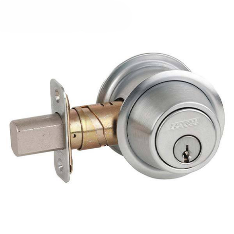 Schlage - B562P - Double Cylinder Commercial Grade Deadbolt - 26D - Satin Chrome - Schlage C - SC1 Schlage - B562P - Double Cylinder Commercial Grade Deadbolt - 26D - Satin Chrome - Schlage C - SC1