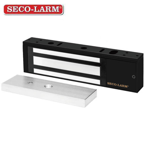 Seco-Larm - Single Door Maglock - 1200-lb Holding Force - UL Listed (Black) Seco-Larm - Single Door Maglock - 1200-lb Holding Force - UL Listed (Black)