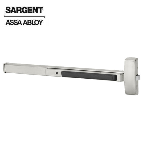 Sargent - 8804G - Rim Exit Bar - Night Latch Function - Wide Stile Pushpad - 48" - Field Reversible - Satin Stainless Steel - Grade 1 Sargent - 8804G - Rim Exit Bar - Night Latch Function - Wide Stile Pushpad - 48" - Field Reversible - Satin Stainless Steel - Grade 1