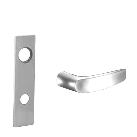 Sargent - 8200 Series - Line Lever Mortise Locks - LW1 Escutcheon B Lever - Satin Chrome - Grade 1 Sargent - 8200 Series - Line Lever Mortise Locks - LW1 Escutcheon B Lever - Satin Chrome - Grade 1