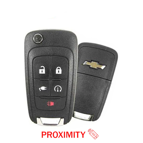 2011-2015 Chevrolet Volt / 5-Button Flip Key w/ Plug-In / PN: 5920157 / OHT05918179 / PEPS (Strattec) 2011-2015 Chevrolet Volt / 5-Button Flip Key w/ Plug-In / PN: 5920157 / OHT05918179 / PEPS (Strattec)