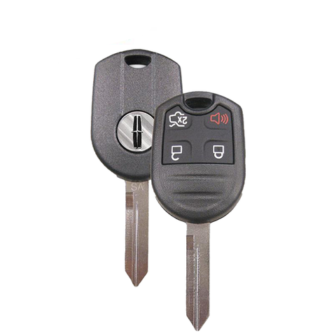 2006-2017 Lincoln / 4-Button Remote Head Key / PN: 5921295 / CWTWB1U793 (Strattec) 2006-2017 Lincoln / 4-Button Remote Head Key / PN: 5921295 / CWTWB1U793 (Strattec)