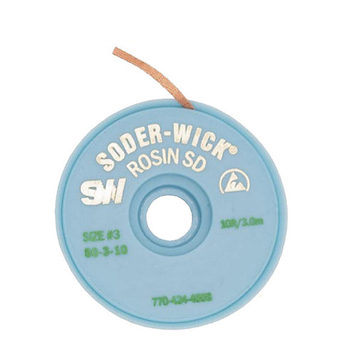 Chemtronics - Flux Removal Cleaning Wick Size 0.08"/2.00mm Chemtronics - Flux Removal Cleaning Wick Size 0.08"/2.00mm