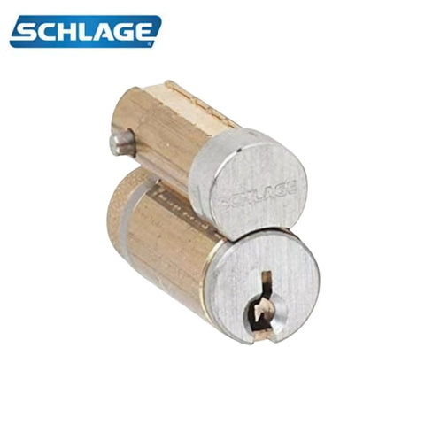 Schlage 23-030-C-626 Full Size Interchangeable Core in satin chrome finish Schlage 23-030-C-626 Full Size Interchangeable Core in satin chrome finish
