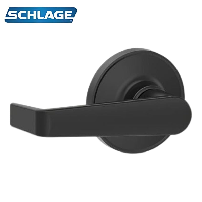 Schlage J10-MAR-622 Marin Passage Lever in Matte Black – Modern and Durable Design Schlage J10-MAR-622 Marin Passage Lever in Matte Black – Modern and Durable Design