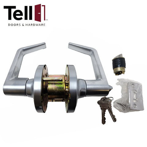 TELL - CL100542 - 2-3/8" Backset Deadlatch - for 2600 Series Leversets - Oil Rubbed Bronze - Grade 2 TELL - CL100542 - 2-3/8" Backset Deadlatch - for 2600 Series Leversets - Oil Rubbed Bronze - Grade 2