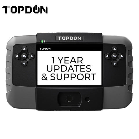 1 Year Updates & Support for TOPDON T-Ninja 1000 Programming Machine - (machine sold separately) 1 Year Updates & Support for TOPDON T-Ninja 1000 Programming Machine - (machine sold separately)