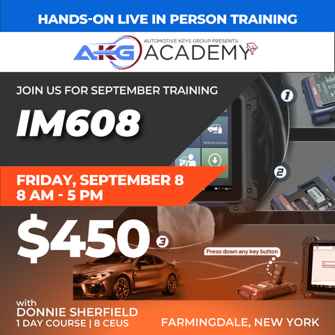 Hands-On Live In-Person Training - IM608 With Donnie Sherfield - 1 Day Course - 8 CEU's (September 8, 2023 - Farmingdale, NY) Hands-On Live In-Person Training - IM608 With Donnie Sherfield - 1 Day Course - 8 CEU's (September 8, 2023 - Farmingdale, NY)