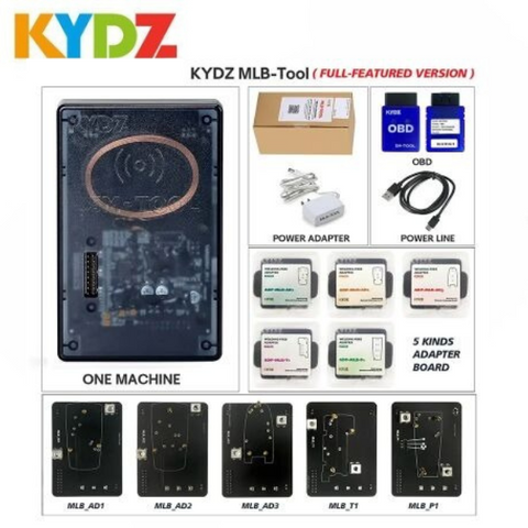 KYDZ - MLB (5M Tool) Key Programmer for VAG 2016+ - With OBD Bluetooth 5 Adapters KYDZ - MLB (5M Tool) Key Programmer for VAG 2016+ - With OBD Bluetooth 5 Adapters