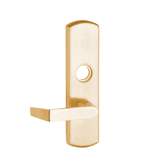 Von Duprin - 996L - Exit Device Trim - Night Latch - Rim/Vertical Rod Prep - 06 Lever Style - Bright Brass - Left Hand Reverse
