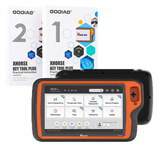 Xhorse Keytool Plus Tablet and GoDiag Key Tool Plus Practical Instruction Books 1 & 2