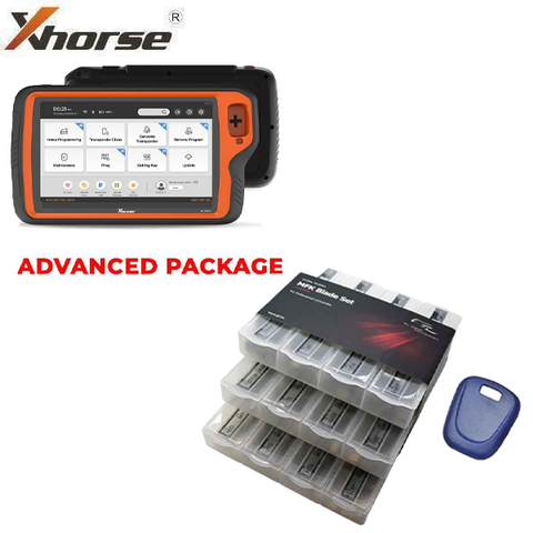 Xhorse / GTL - VVDI Key Tool PLUS Tablet - All In One Key Tool - ADVANCED PACKAGE + Multi-Function Key Set (240 Blades & 1 Test Head) Xhorse / GTL - VVDI Key Tool PLUS Tablet - All In One Key Tool - ADVANCED PACKAGE + Multi-Function Key Set (240 Blades & 1 Test Head)