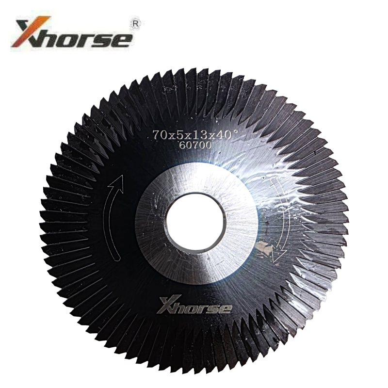 パーツ VOLUME CUTTER + FU MANCHU Xhorse Condor XC0906EN Wheel Cutter for XC-009 Key Cutting