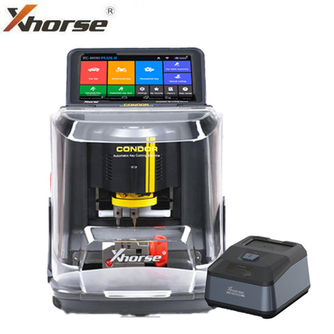 Xhorse - Complete Key Cutting Bundle - Condor XC-Mini Plus II 2nd Generation - Key Reader and Blade Skimmer