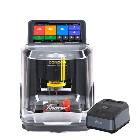Xhorse - Complete Key Cutting Bundle - Condor XC-Mini Plus II 2nd Generation - Key Reader and Blade Skimmer Xhorse - Complete Key Cutting Bundle - Condor XC-Mini Plus II 2nd Generation - Key Reader and Blade Skimmer