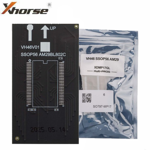 Xhorse - XDMP17GL - VH46 SSOP56 AM29 Adapter - For Multi-Prog Programmer Xhorse - XDMP17GL - VH46 SSOP56 AM29 Adapter - For Multi-Prog Programmer