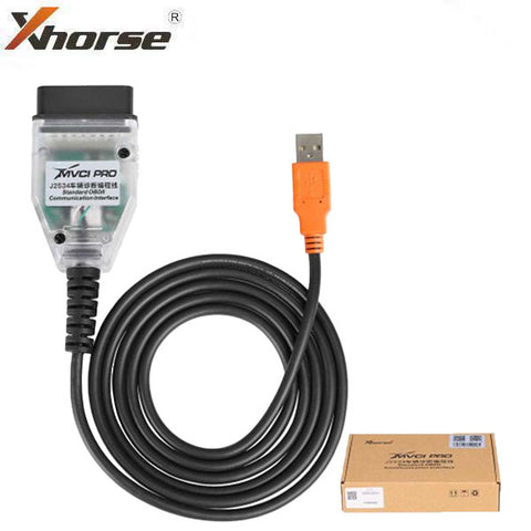Xhorse - XDMVJ0GL - MVCI Pro J2534 - Standard OBDII Communication Interface - for VVDI Key Tool Plus Xhorse - XDMVJ0GL - MVCI Pro J2534 - Standard OBDII Communication Interface - for VVDI Key Tool Plus