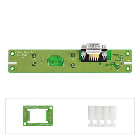 XDNP28GL - Solder-Free Volvo CEM-1 Adapter for VVDI Mini PROG, Key Tool Plus (Xhorse) XDNP28GL - Solder-Free Volvo CEM-1 Adapter for VVDI Mini PROG, Key Tool Plus (Xhorse)