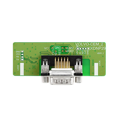 XDNP29GL - Solder-Free Volvo CEM-2 Adapter for VVDI Mini PROG, Key Tool Plus (Xhorse) XDNP29GL - Solder-Free Volvo CEM-2 Adapter for VVDI Mini PROG, Key Tool Plus (Xhorse)