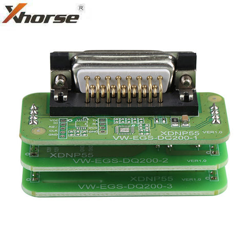 XDNP55GL - Solder-Free EGS DQ200 Adapter for VVDI Mini PROG, Key Tool Plus (Xhorse) XDNP55GL - Solder-Free EGS DQ200 Adapter for VVDI Mini PROG, Key Tool Plus (Xhorse)