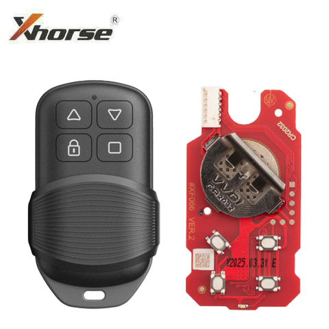 Xhorse - XKGHG3EN - 2nd Generation - 4-Button Universal Universal Remote Flip Key For VVDI Key Tools (Wired) Xhorse - XKGHG3EN - 2nd Generation - 4-Button Universal Universal Remote Flip Key For VVDI Key Tools (Wired)