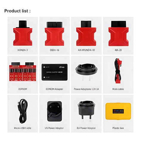 ACARTOOL X100-PRO2 packaging and box contents ACARTOOL X100-PRO2 packaging and box contents