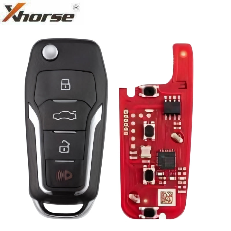 Xhorse - Ford 2nd Generation Wired Remote Key 4 Buttons Upgrade Version of XKFO01EN Xhorse - Ford 2nd Generation Wired Remote Key 4 Buttons Upgrade Version of XKFO01EN