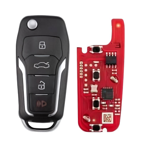 Xhorse - Ford 2nd Generation Wired Remote Key 4 Buttons Upgrade Version of XKFO01EN Xhorse - Ford 2nd Generation Wired Remote Key 4 Buttons Upgrade Version of XKFO01EN