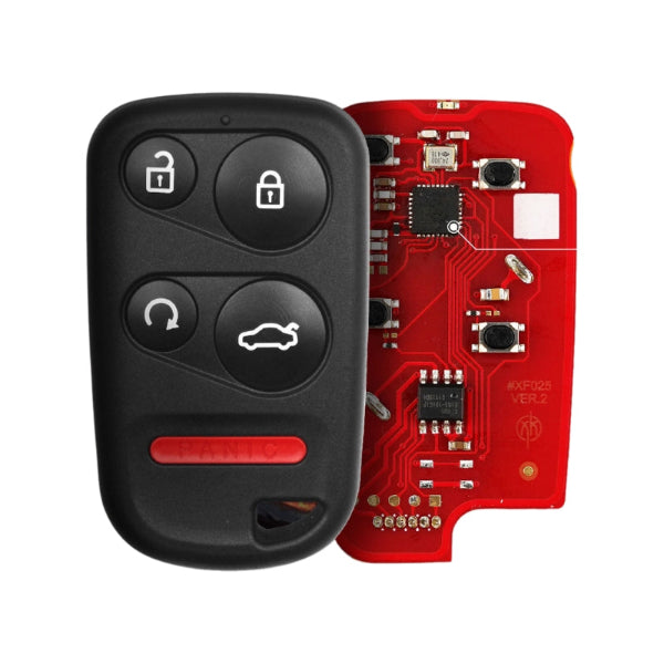 Xhorse XHS-XKHO23EN 5-button universal remote key front view Xhorse XHS-XKHO23EN 5-button universal remote key front view