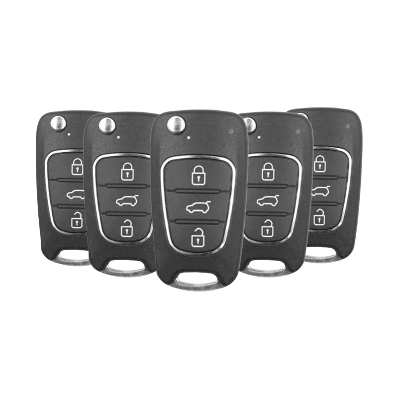 Xhorse - XKHY20EN - Hyundai 3-Buttons Wired Remote Key (Pack of 5) Xhorse - XKHY20EN - Hyundai 3-Buttons Wired Remote Key (Pack of 5)
