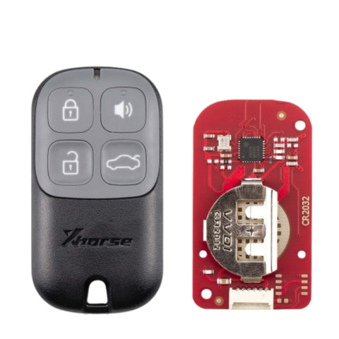 Xhorse - XKXH20EN - 2nd Generation Wire Remote Key Separate 4 Buttons - Black Xhorse - XKXH20EN - 2nd Generation Wire Remote Key Separate 4 Buttons - Black