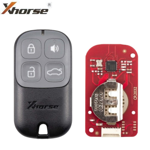Xhorse - XKXH20EN - 2nd Generation Wire Remote Key Separate 4 Buttons - Black Xhorse - XKXH20EN - 2nd Generation Wire Remote Key Separate 4 Buttons - Black