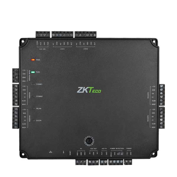 ZKTeco - ATLAS200 BUN - Access Control Panel w/ Metal Enclosure & Power Supply (2 Doors) - UHS Hardware