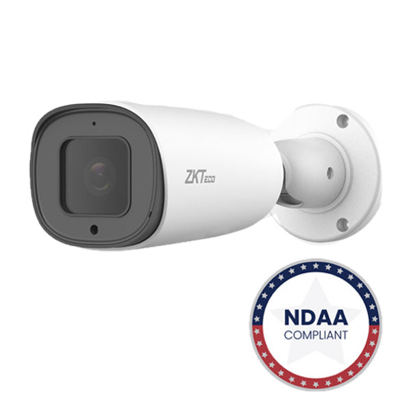 ZKTeco - BS-855P22C-S7-MI - Bullet Camera / Lite Series / 5MP CMOS Sensor / IP / 3.6mm Lens / Outdoor / IP67 / 30m IR / Face Recognition