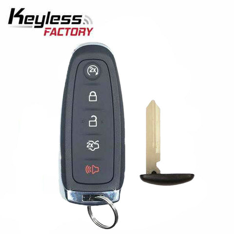 2011-2020 Ford / 5-Button PEPS Smart Key / PN: BT4T-15K601-HC / M3N5WY8609 (AFTERMARKET) 2011-2020 Ford / 5-Button PEPS Smart Key / PN: BT4T-15K601-HC / M3N5WY8609 (AFTERMARKET)