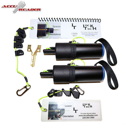 Accureader - LTKSD2-2Xcase - 2 LT Kwikset SmartKey Decoders 2.0 / One of KW1 and One of SC1 Key Profiles / Accessories & Protective Carry Case Accureader - LTKSD2-2Xcase - 2 LT Kwikset SmartKey Decoders 2.0 / One of KW1 and One of SC1 Key Profiles / Accessories & Protective Carry Case